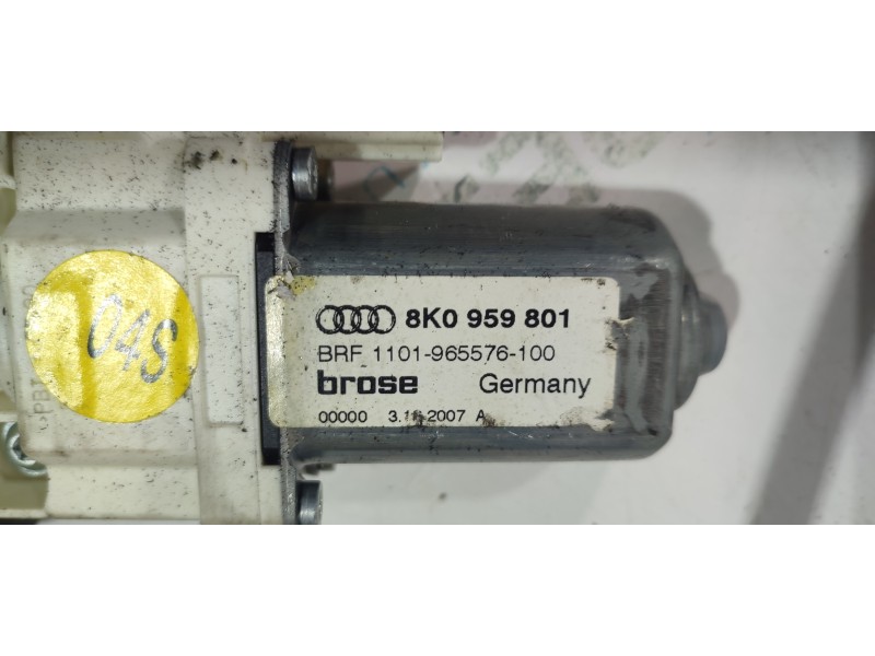 ELEVALUNAS DELANTERO IZQUIERDO 8K0837461  - imagen 4