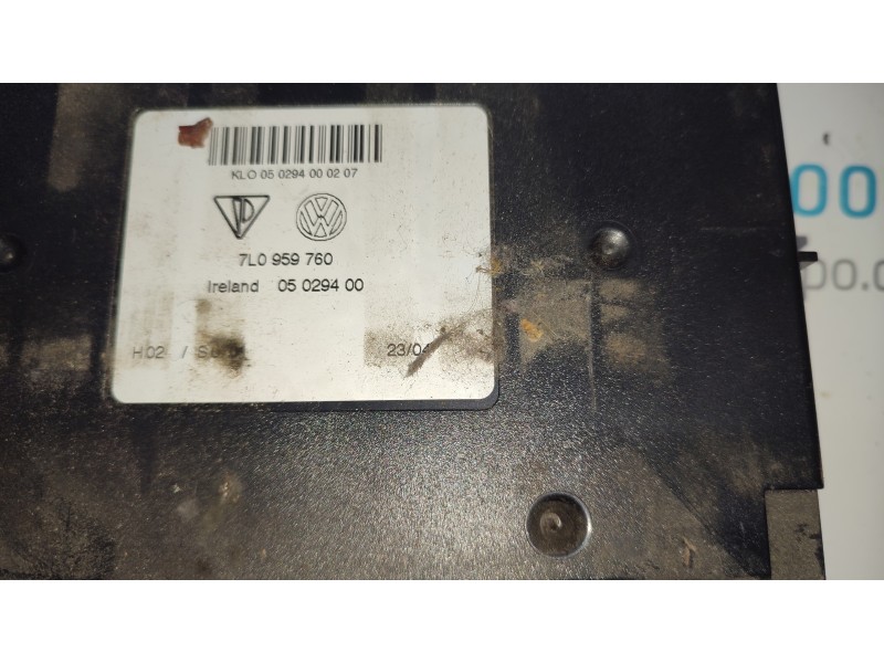 CENTRALITA ASIENTOS 7L0959760  - imagen 2