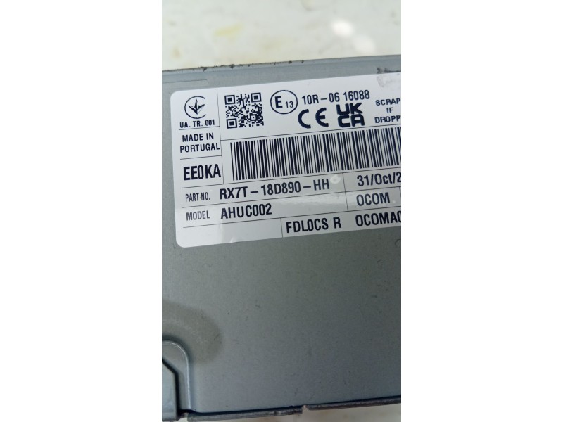 SISTEMA AUDIO / RADIO CD RX7T18D890HH  - imagen 4