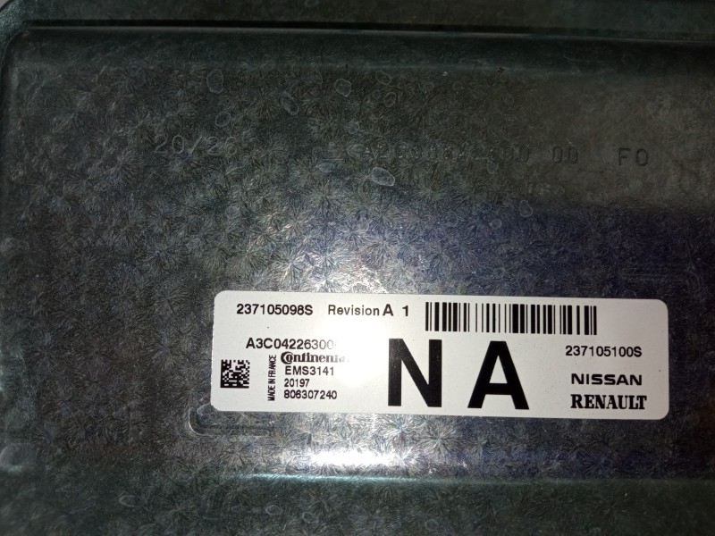 CENTRALITA MOTOR UCE 237105098S  - imagen 3