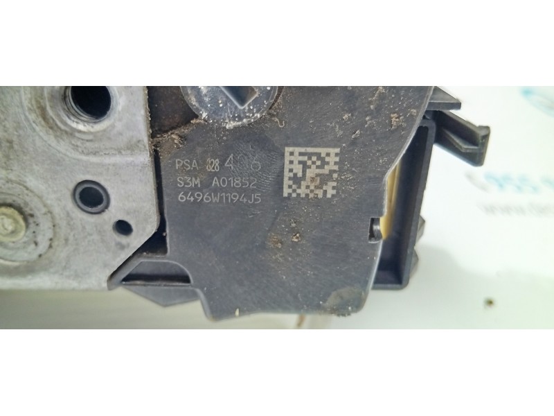 CERRADURA PUERTA DELANTERA IZQUIERDA 828406  - imagen 2