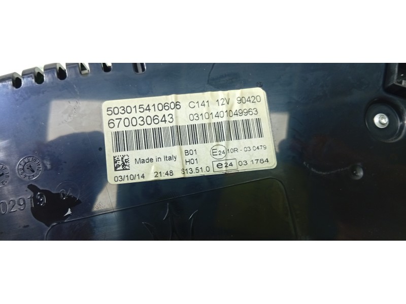 CUADRO INSTRUMENTOS 670030643  - imagen 3