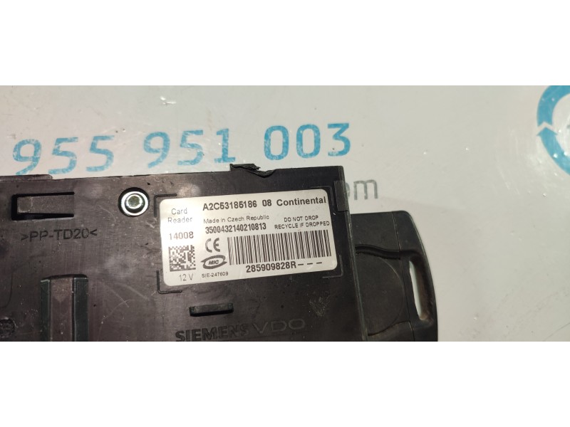 CONMUTADOR DE ARRANQUE 285909828R  - imagen 2