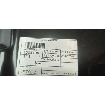 ELEVALUNAS TRASERO DERECHO A1645406006  - miniatura 4