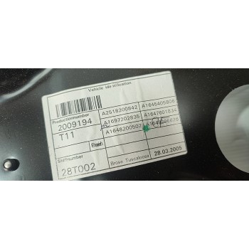 ELEVALUNAS DELANTERO DERECHO A1645405806  - miniatura 2