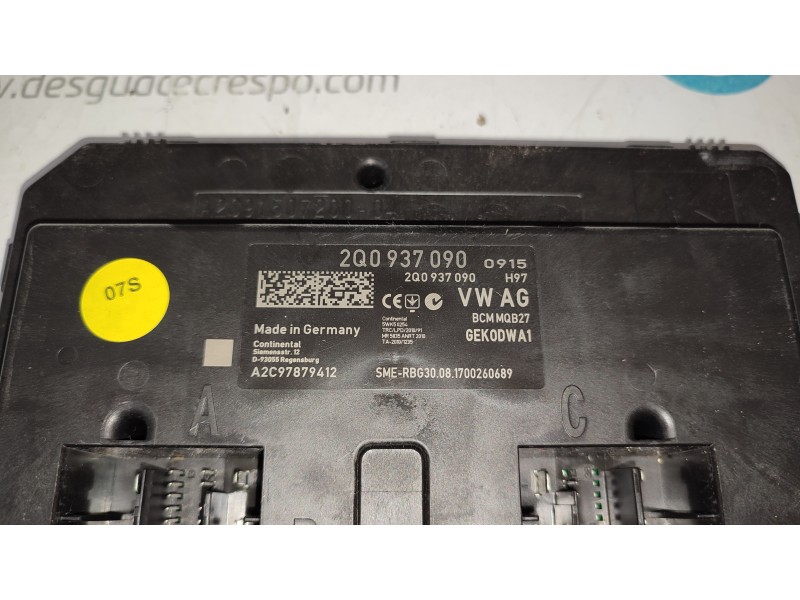 MODULO ELECTRONICO 2Q0937090  - imagen 1