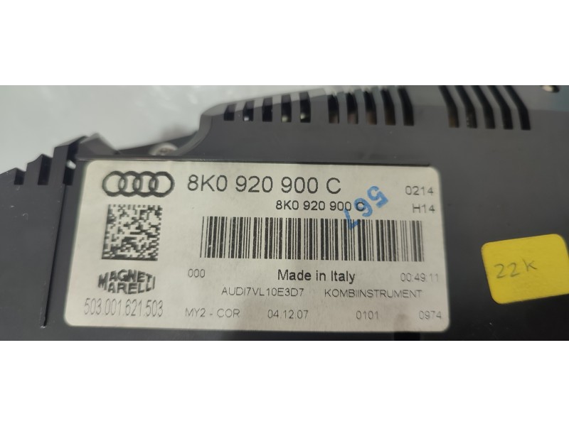 CUADRO INSTRUMENTOS 8K0920900C  - imagen 3