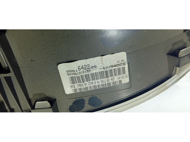 CUADRO INSTRUMENTOS 9801642280  - imagen 3