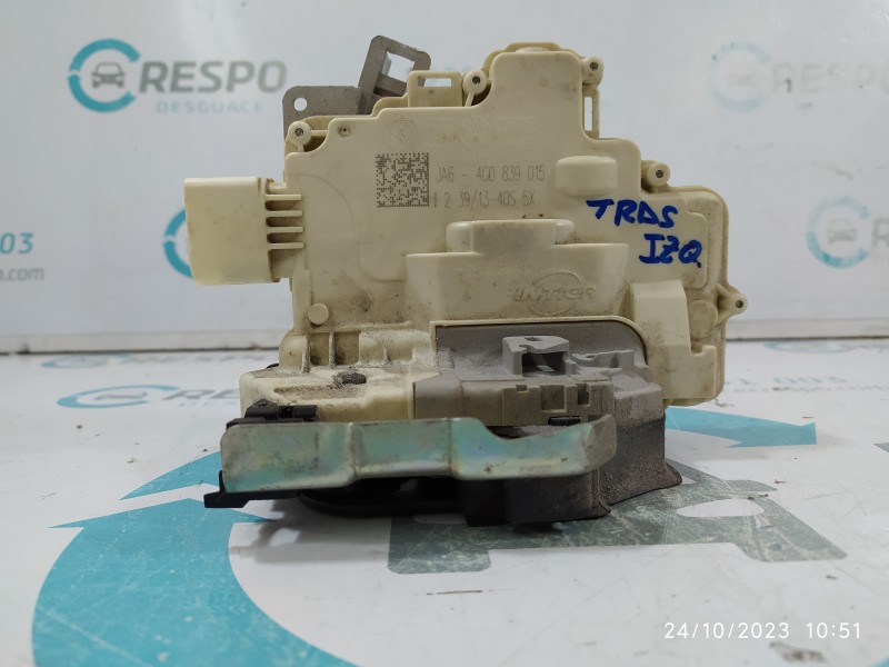 CERRADURA PUERTA TRASERA IZQUIERDA 4G0839015  - imagen 1