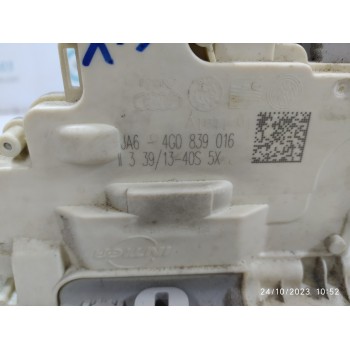 CERRADURA PUERTA TRASERA DERECHA 4G0839016  - miniatura 2