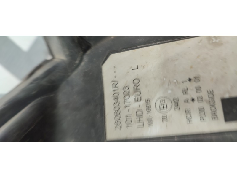 FARO IZQUIERDO 260603401R  - imagen 2