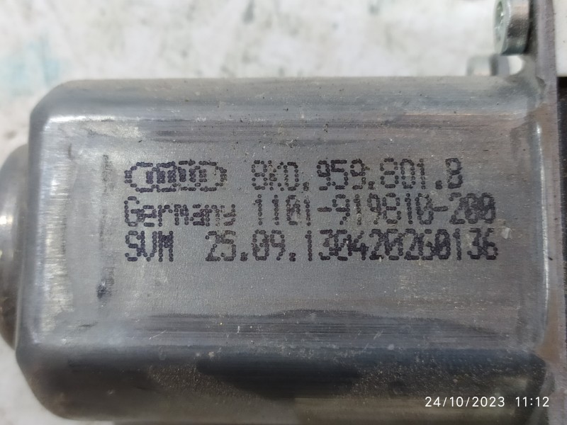 ELEVALUNAS DELANTERO IZQUIERDO 4G0837461 8K0959801B  - imagen 3