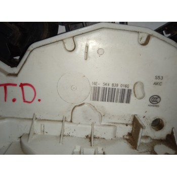 CERRADURA PUERTA TRASERA DERECHA 5K4839016Q  - miniatura 3