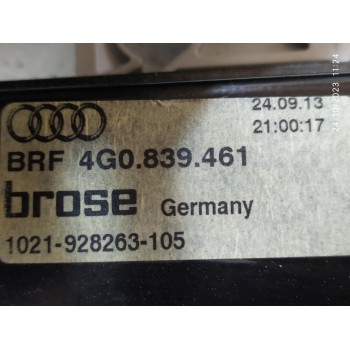 ELEVALUNAS TRASERO IZQUIERDO 4G0839461 8K0959811A  - miniatura 3