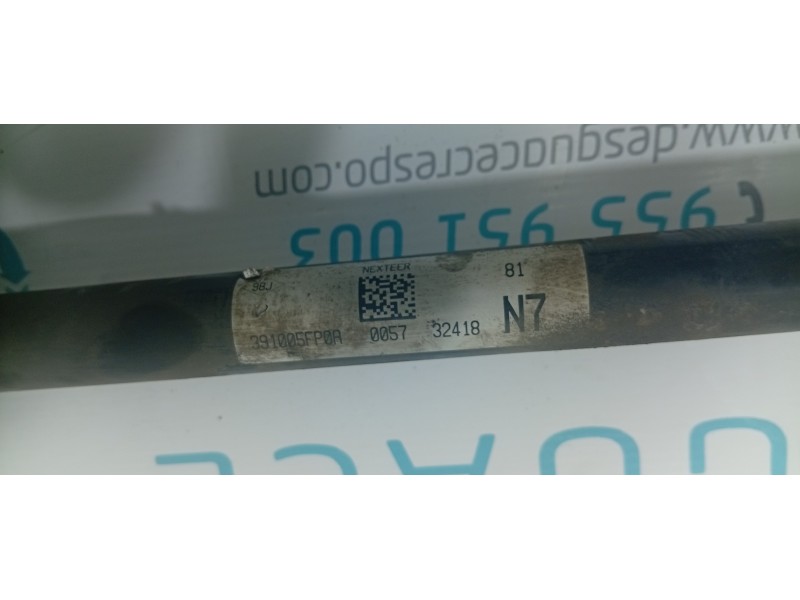 TRANSMISION DELANTERA DERECHA 391005FP0A  - imagen 2