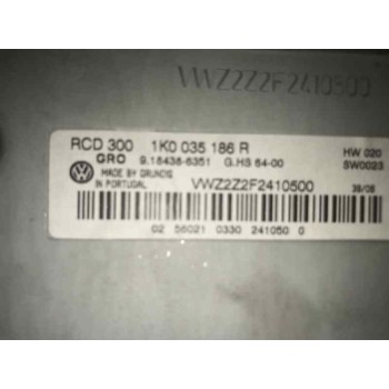 SISTEMA AUDIO / RADIO CD 1K0035186R  - miniatura 4