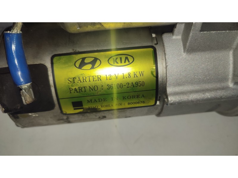 MOTOR ARRANQUE 361002A950  - imagen 3