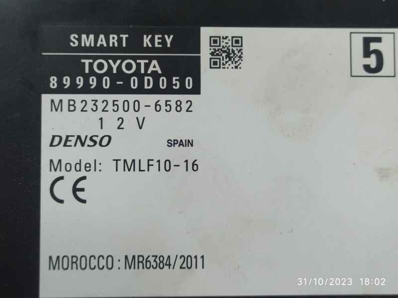 MODULO ELECTRONICO 899900D050 MB2325006582  - imagen 2