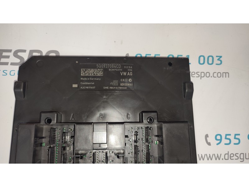 MODULO ELECTRONICO 5Q0937084CD  - imagen 2