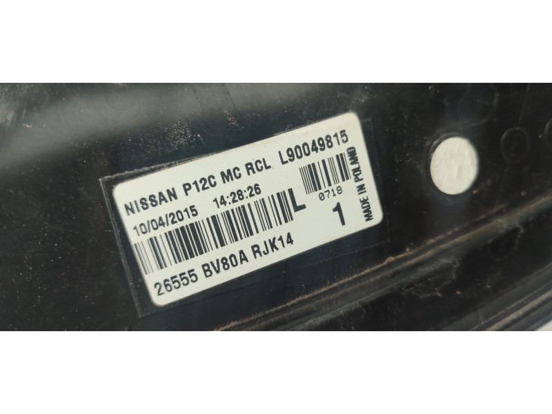 PILOTO TRASERO IZQUIERDO 26555BV80A  - imagen 3