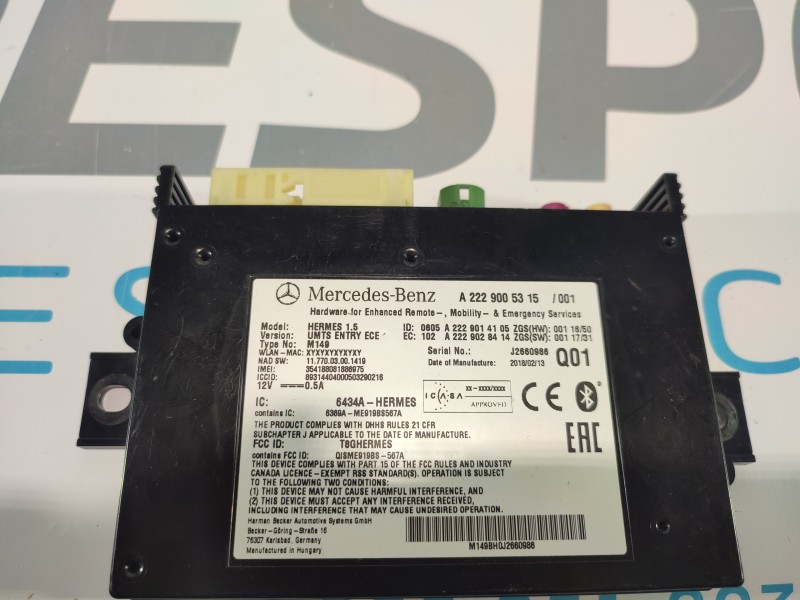 MODULO ELECTRONICO A2229005315  - imagen 2