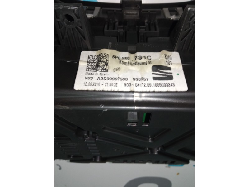 CUADRO INSTRUMENTOS 6P0920731C  - imagen 2