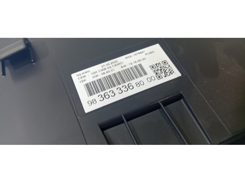 CUADRO INSTRUMENTOS 9836333680  - imagen 2