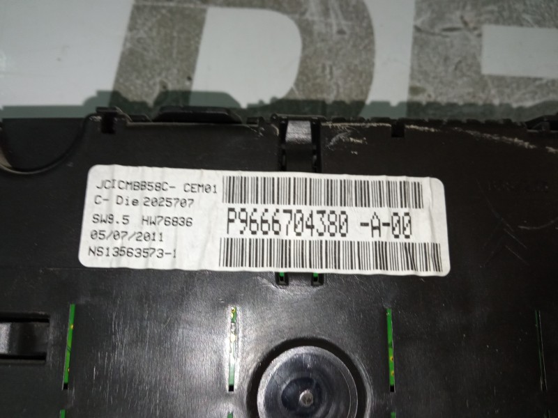 CUADRO INSTRUMENTOS 9666704380  - imagen 2