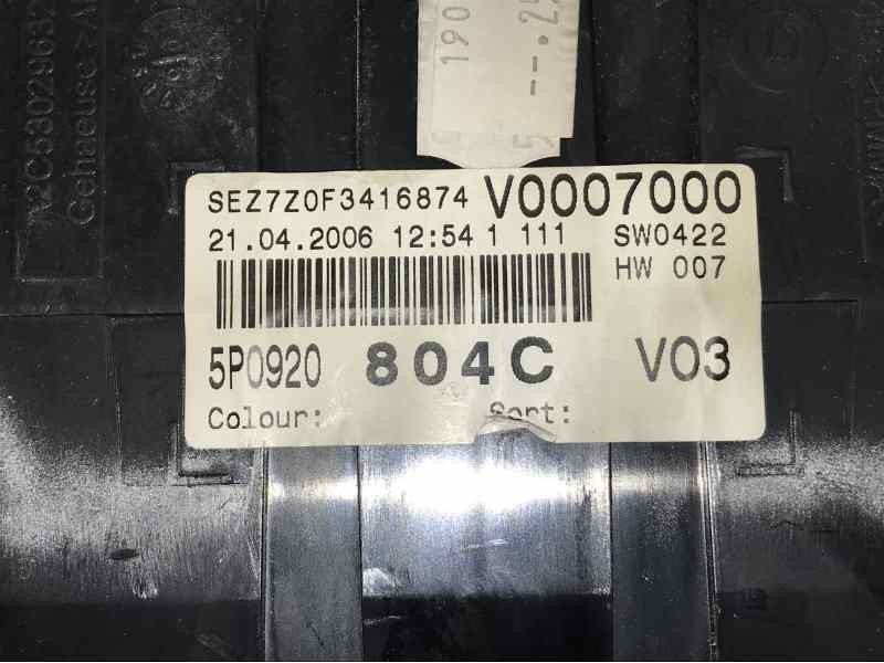 CUADRO INSTRUMENTOS 5P0920804C 110080279010  - imagen 2
