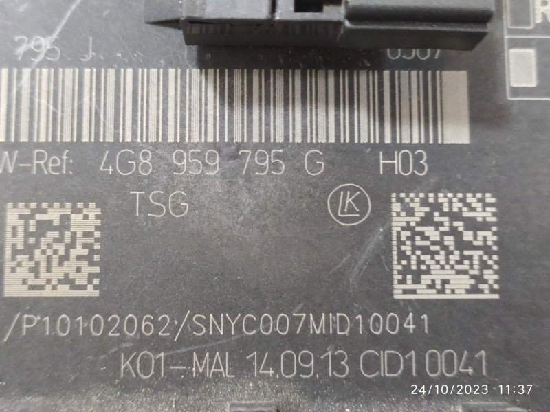 MODULO ELECTRONICO 4G8959795G 4G8959795J  - imagen 2