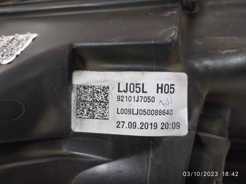 FARO IZQUIERDO 92101J7050  - imagen 4