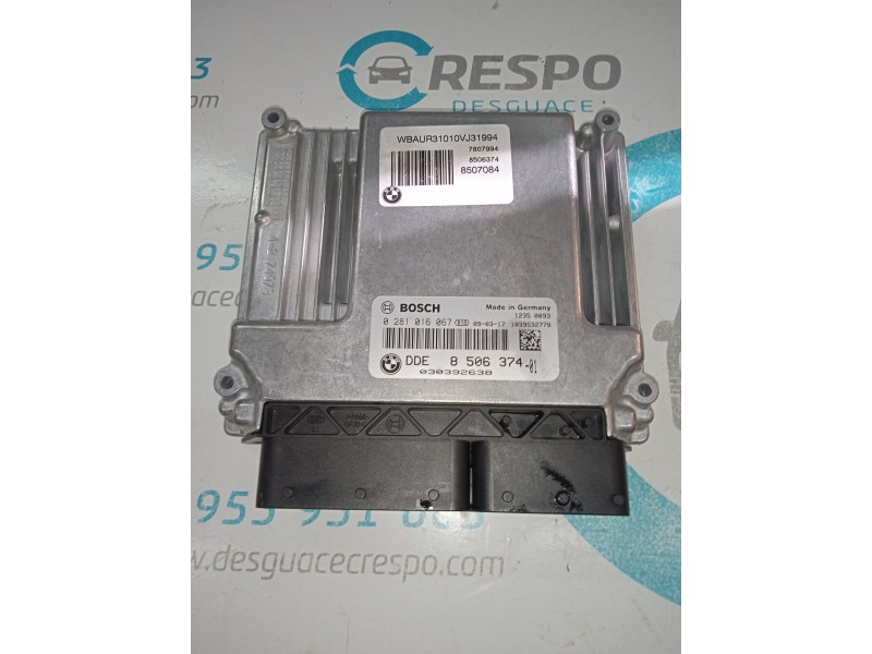 CENTRALITA MOTOR UCE 8506374 0281016067  - imagen 1