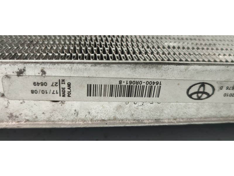 RADIADOR AGUA 160400R160F  - imagen 3