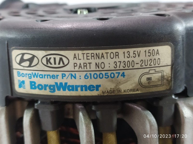 ALTERNADOR 373002U200 61005074 150A - imagen 4