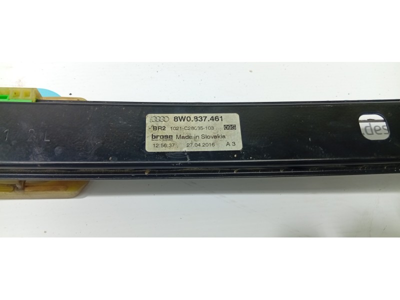 ELEVALUNAS DELANTERO IZQUIERDO 8W0837461  - imagen 2