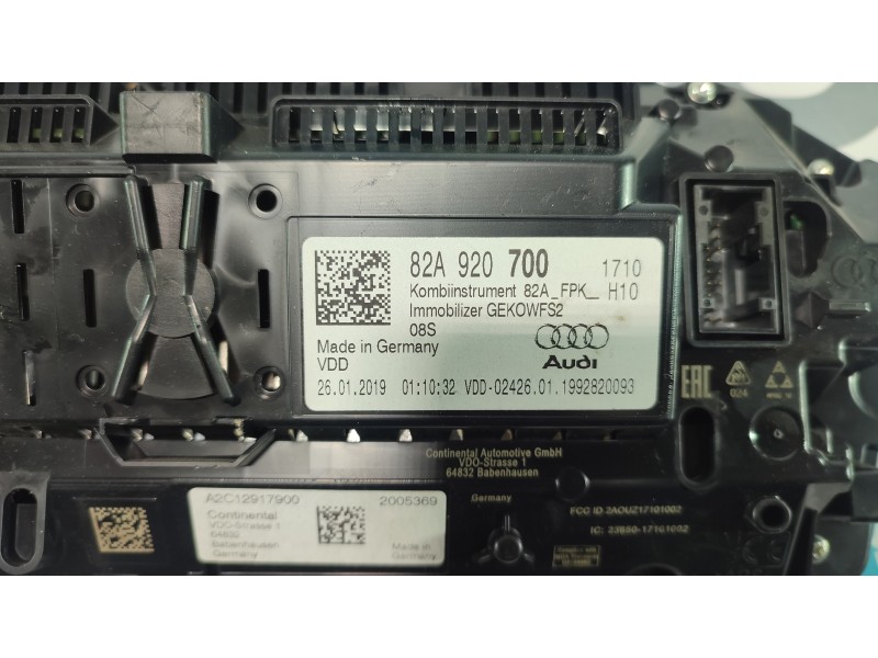 CUADRO INSTRUMENTOS 82A920700  - imagen 2