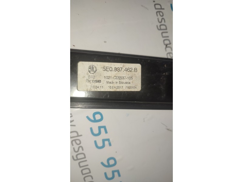 ELEVALUNAS DELANTERO DERECHO 5E0837462B  - imagen 2