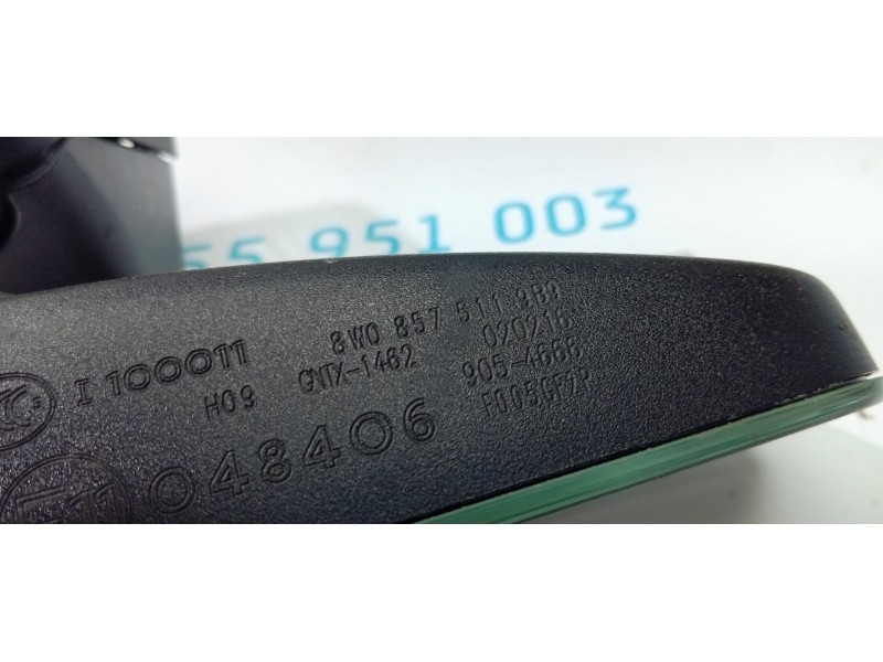 RETROVISOR INTERIOR 8W0857511  - imagen 2