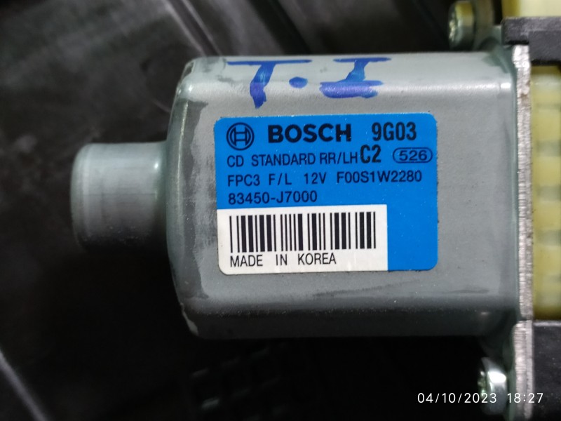 ELEVALUNAS TRASERO IZQUIERDO 83470J7000 83450J7000  - imagen 2