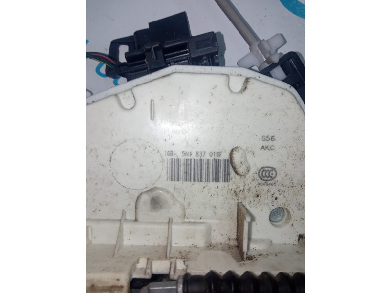CERRADURA PUERTA DELANTERA DERECHA 5N1837016F  - imagen 3