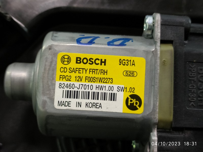 ELEVALUNAS DELANTERO DERECHO 82480J7010 82460J7010  - imagen 2