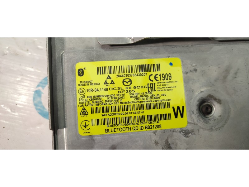 SISTEMA NAVEGACION GPS DC3L669C0C  - imagen 2