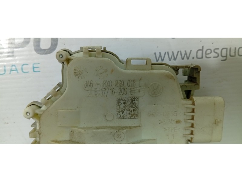 CERRADURA PUERTA TRASERA DERECHA 8X0839016E  - imagen 3