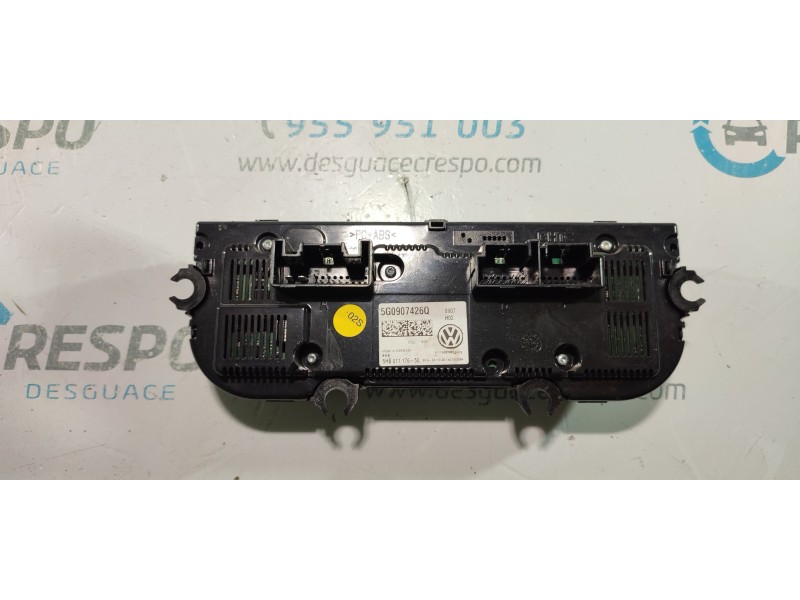 MANDO CLIMATIZADOR 5G0907426Q  - imagen 2