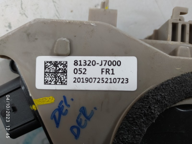 CERRADURA PUERTA DELANTERA DERECHA 81320J7000  - imagen 1