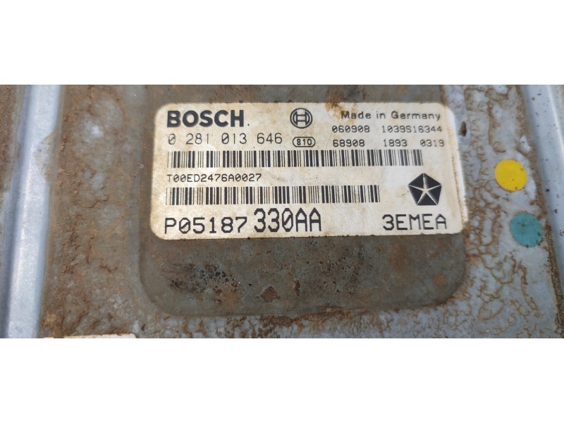 CENTRALITA MOTOR UCE P05187330AA  - imagen 2