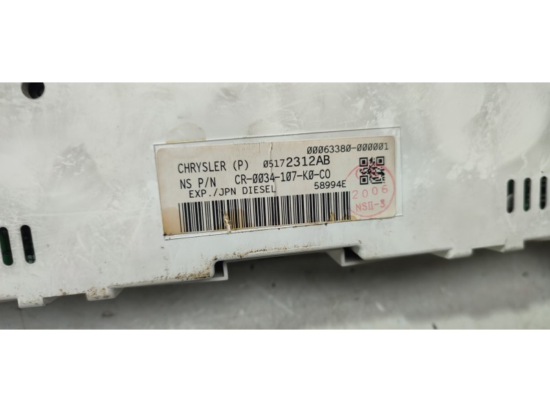 CUADRO INSTRUMENTOS 05172312AB  - imagen 3