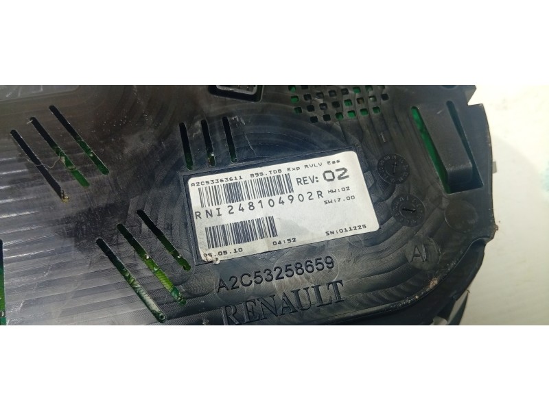 CUADRO INSTRUMENTOS 248104902R  - imagen 2