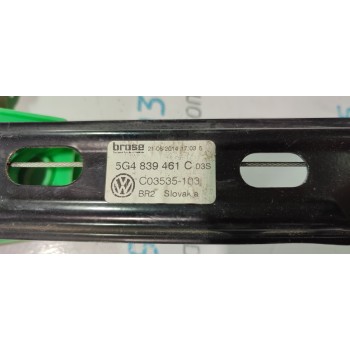 ELEVALUNAS TRASERO IZQUIERDO 5G4839461C  - miniatura 2