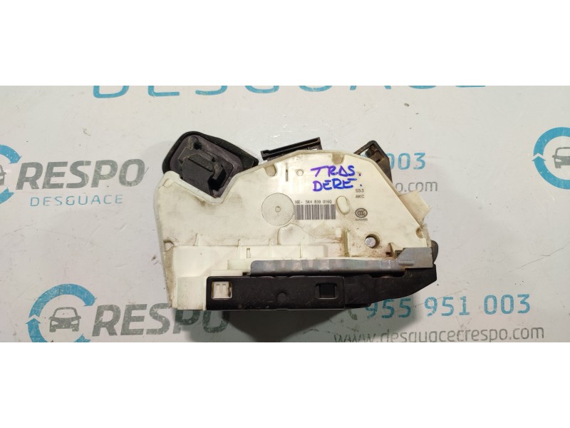 CERRADURA PUERTA TRASERA DERECHA 5K4839016Q  - imagen 1